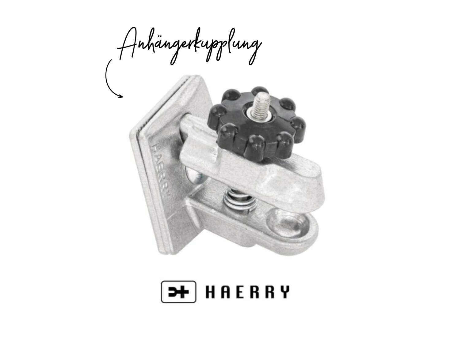 Anhängerkupplung Haerry Befestigung am Hinterbau Anhängerkupplung Haerry Befestigung am Hinterbau
