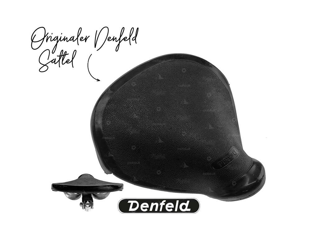 Sattel Denfeld schwarz original Sattel Denfeld schwarz original