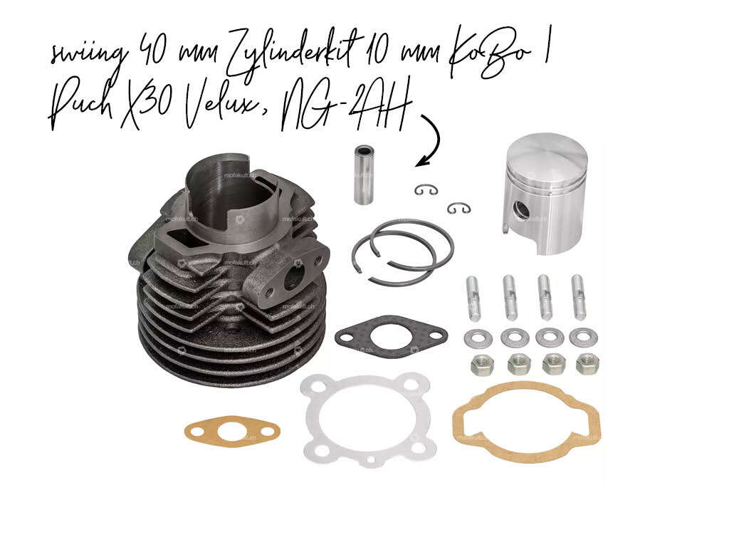 swiing 40 mm Zylinderkit 10 mm KoBo Puch X30 Velux NG-2AH swiing 40 mm Zylinderkit 10 mm KoBo Puch X30 Velux NG-2AH