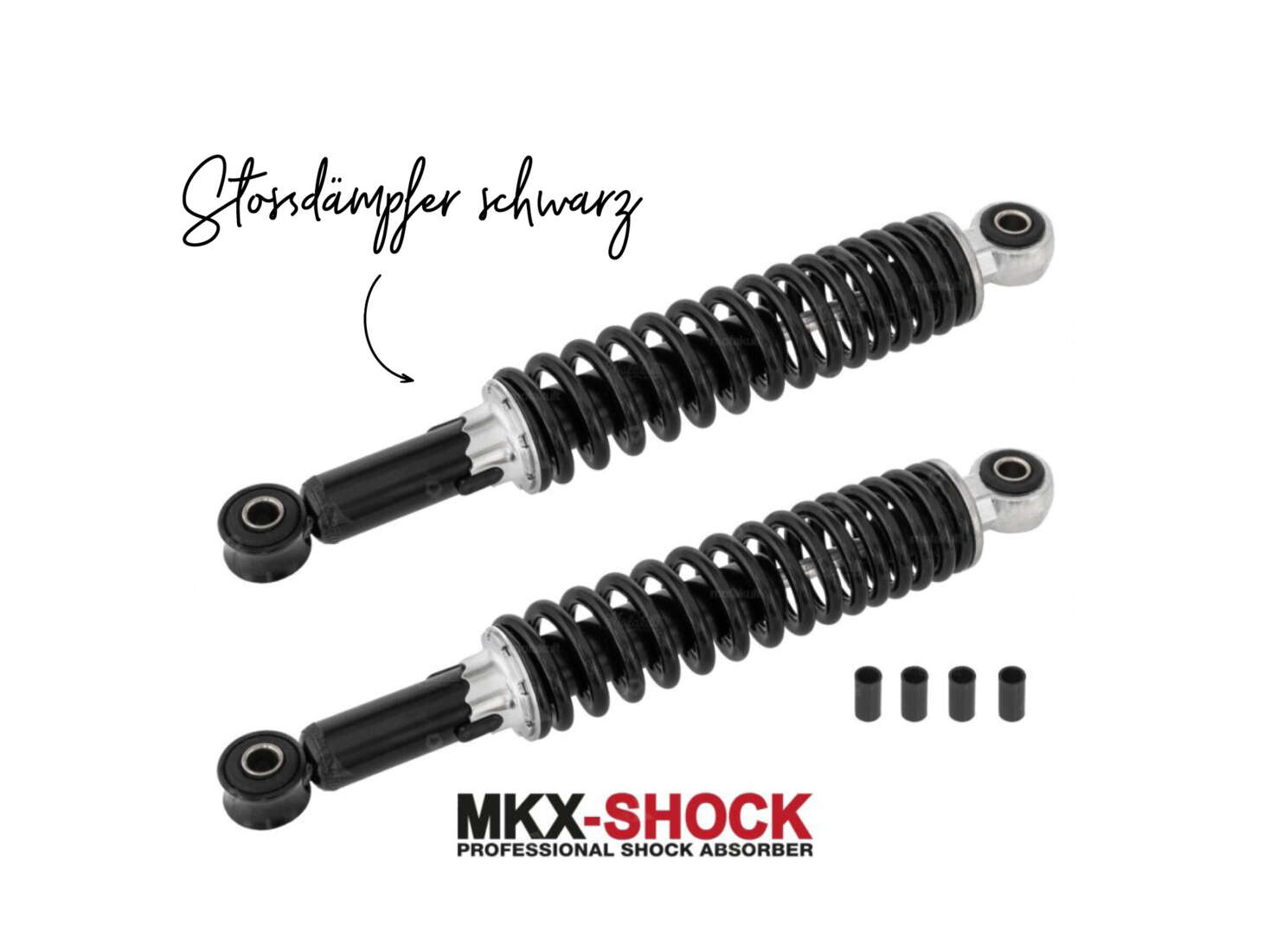 MKX Stossdämpfer 300 mm schwarz MKX Stossdämpfer 300 mm schwarz