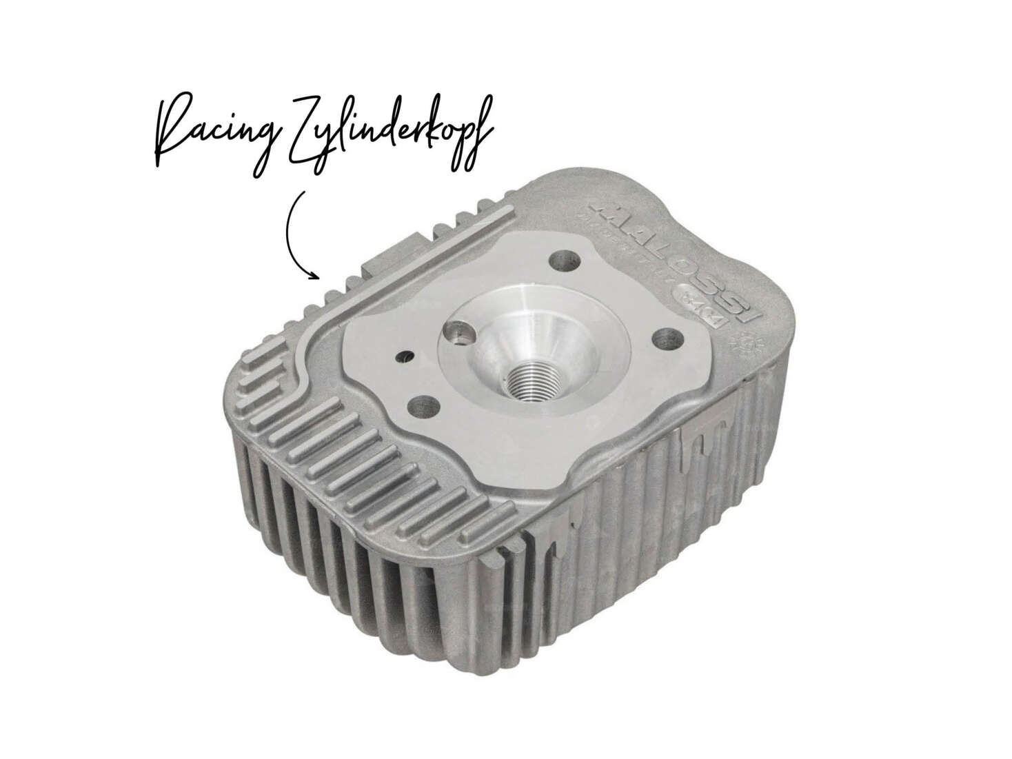 Malossi Zylinderkopf 41 - 43 mm Rennsatz | Piaggio Ciao, Bravo 1, Boxer Malossi Zylinderkopf 41 - 43 mm Rennsatz | Piaggio Ciao, Bravo 1, Boxer