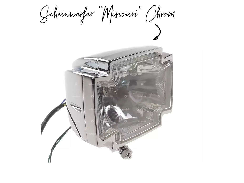 Scheinwerfer Missouri Chrom Scheinwerfer Missouri Chrom