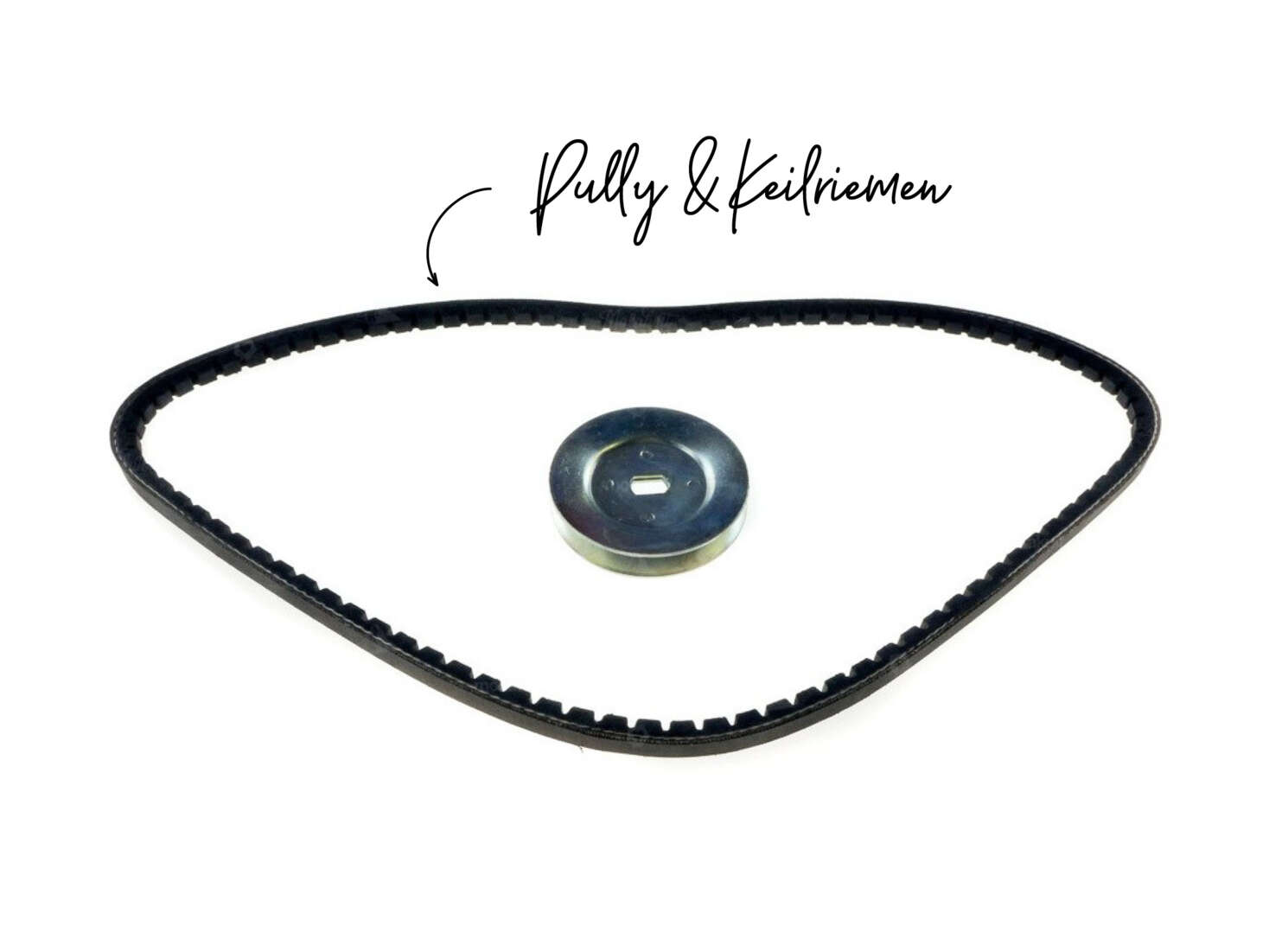 Set Pully 70 mm Keilriemen 940 mm | Piaggio Ciao Set Pully 70 mm Keilriemen 940 mm | Piaggio Ciao