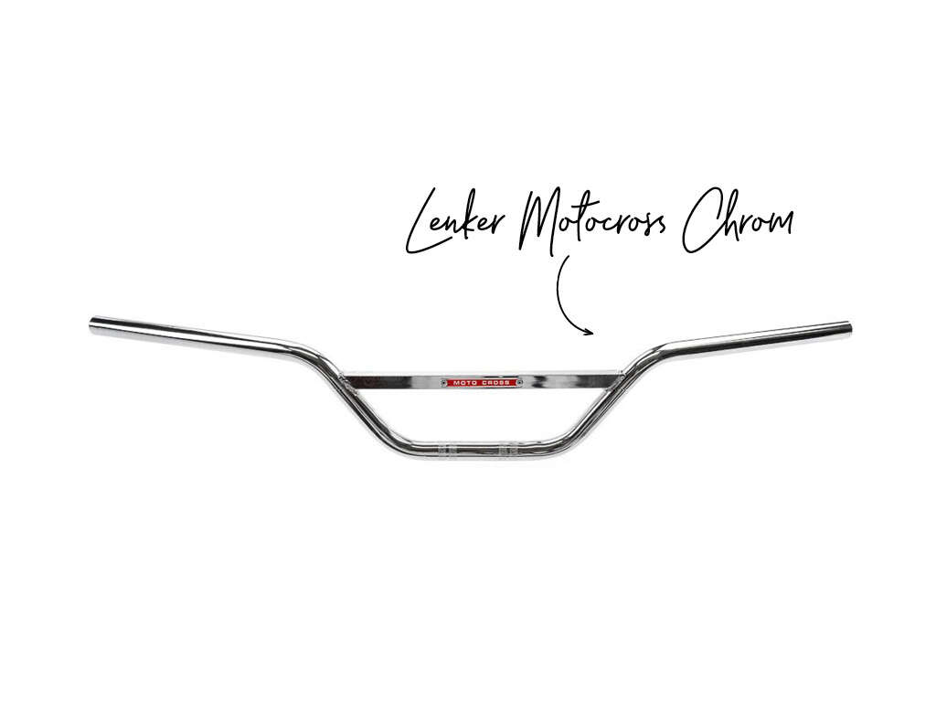 Lenker Gabelplatte 13 cm Motocross Chrom Lenker Gabelplatte 13 cm Motocross Chrom