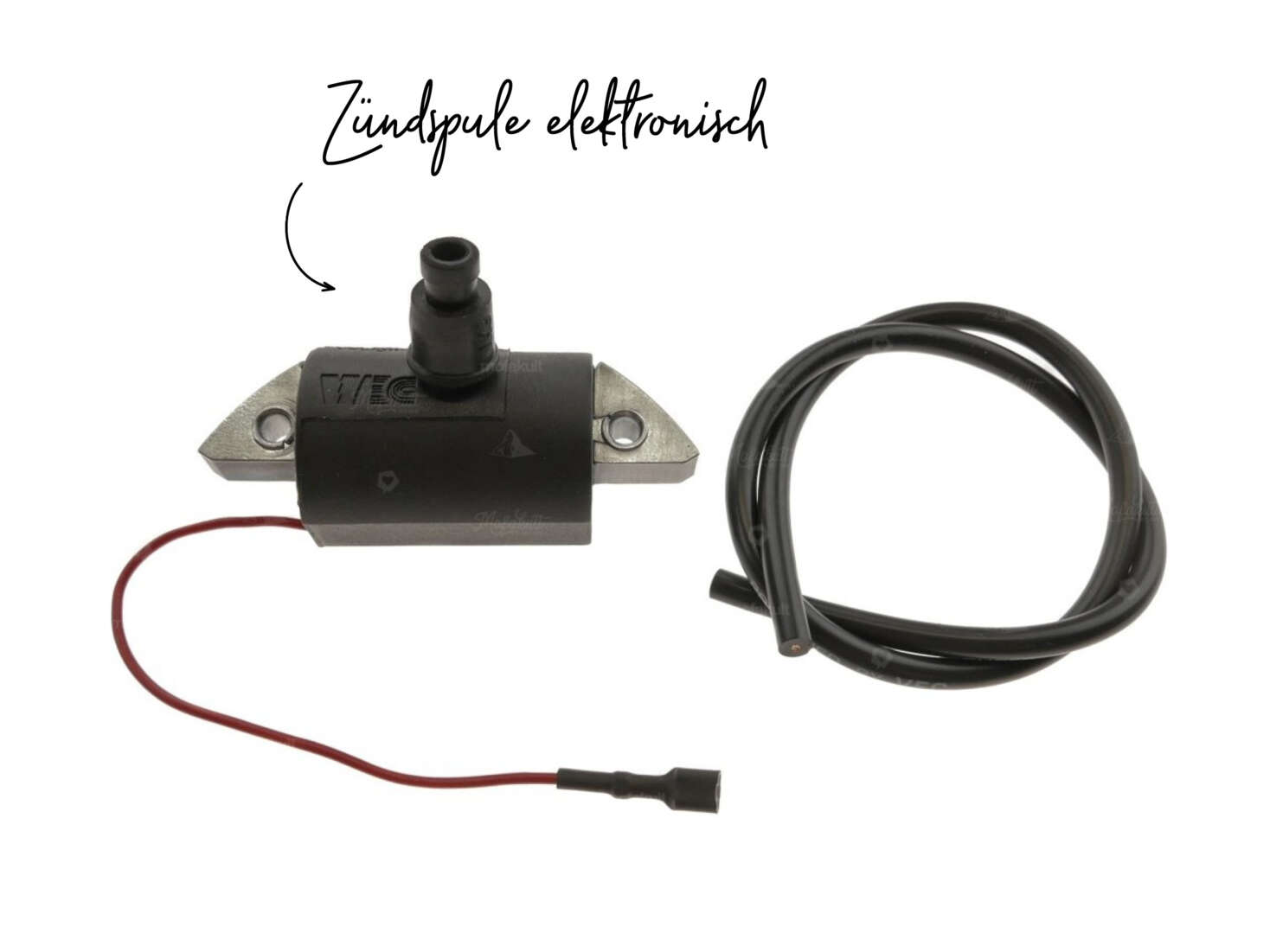 Zündspule elektronisch VEC (ersetzt Zündspule, Kondensator & Unterbrecher) Zündspule elektronisch VEC (ersetzt Zündspule, Kondensator & Unterbrecher)