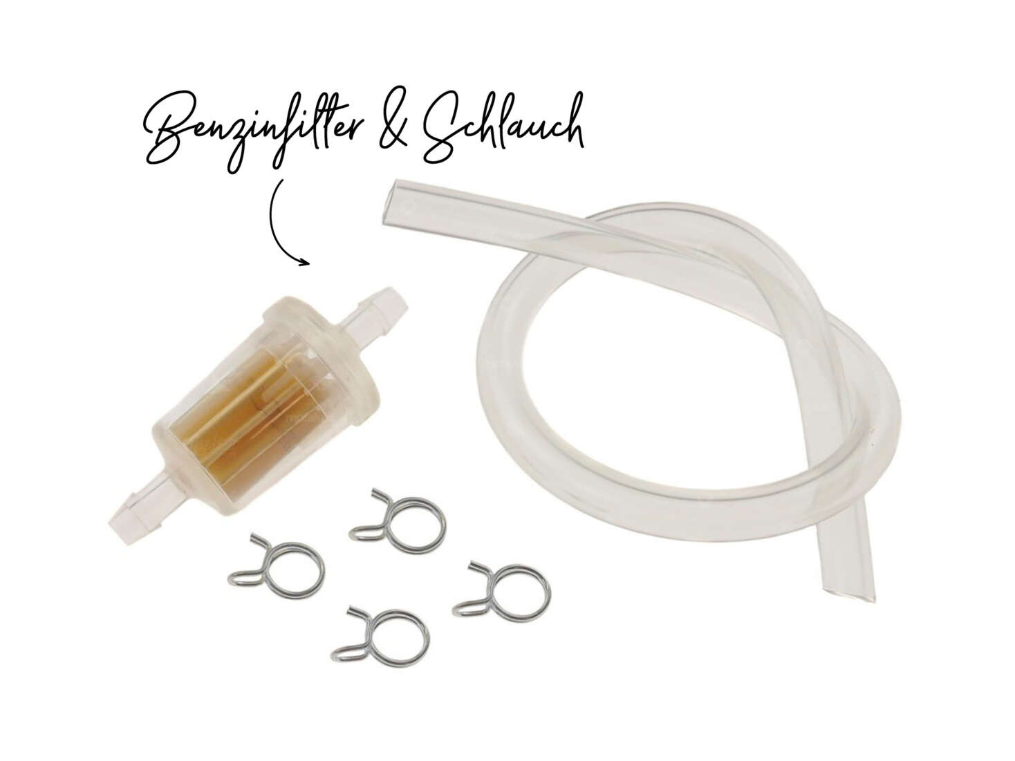 Set Benzinfilter & Schlauch universal Set Benzinfilter & Schlauch universal