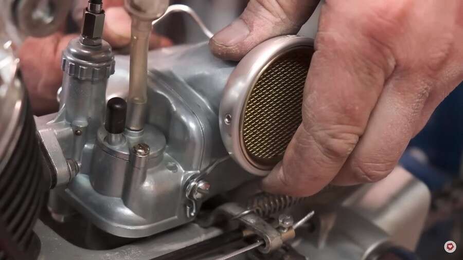 swiing Luftfilterkammer mit Ansaugtrichter Sachs Bing SSB swiing Luftfilterkammer mit Ansaugtrichter Sachs Bing SSB