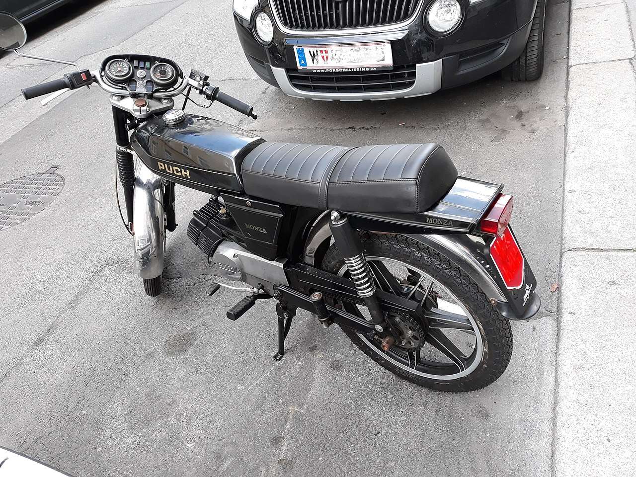 Das Puch-Monza-Töffli im Porträt Das Puch-Monza-Töffli im Porträt