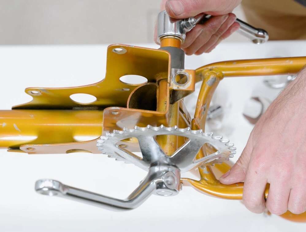 Im Normalfall ist das Wechseln des Tretlagers keine allzu große Herausforderung  Im Normalfall ist das Wechseln des Tretlagers keine allzu große Herausforderung