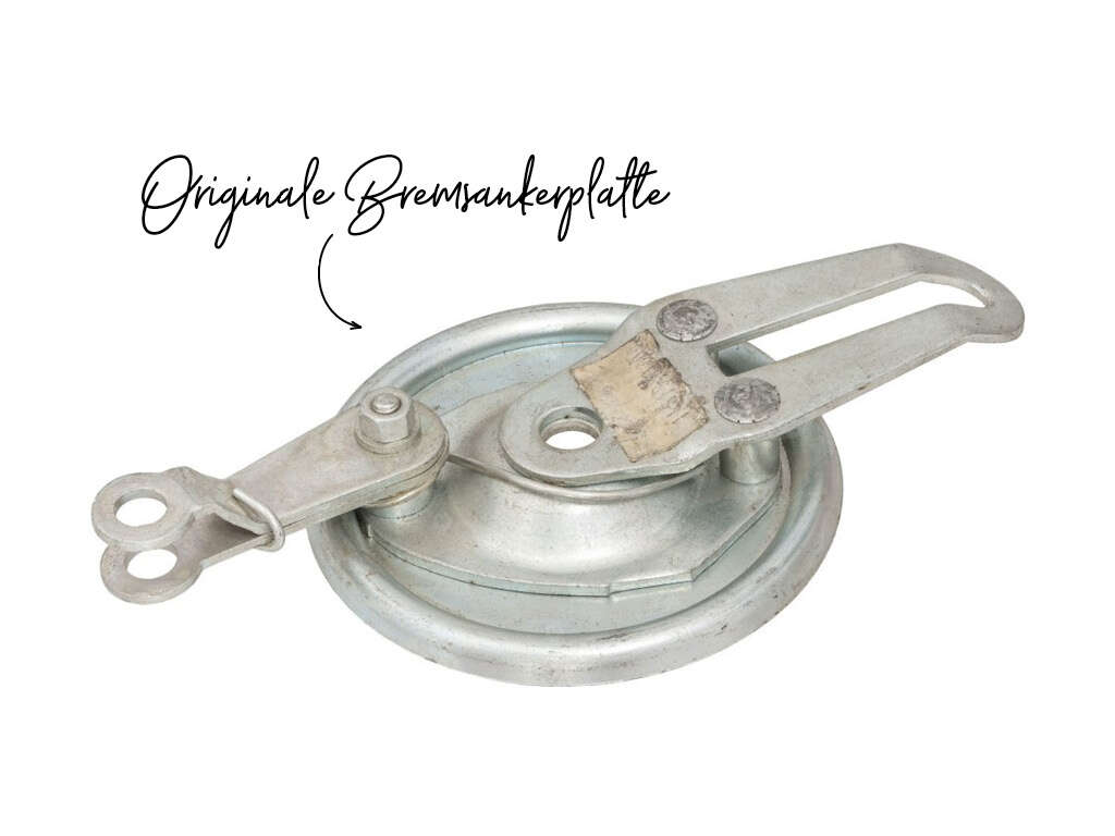 Bremsankerplatte-Hinterrad-Stangenbremse-DE-Version-NOS Bremsankerplatte-Hinterrad-Stangenbremse-DE-Version-NOS