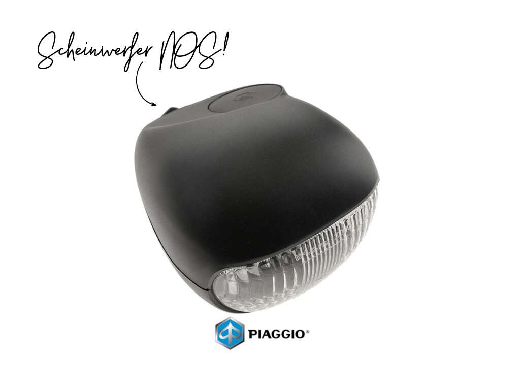 Scheinwerfer schwarz | Piaggio Ciao Mix NOS Scheinwerfer schwarz | Piaggio Ciao Mix NOS