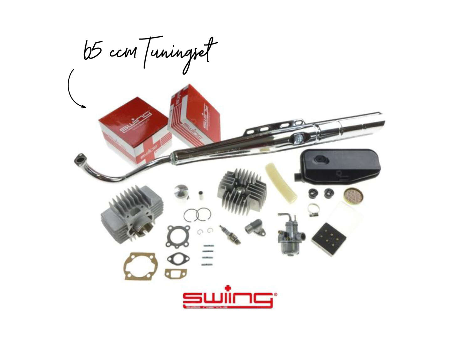 swiing / GPO Tuningset 65 ccm | Puch Maxi S, N (E50) swiing / GPO Tuningset 65 ccm | Puch Maxi S, N (E50)