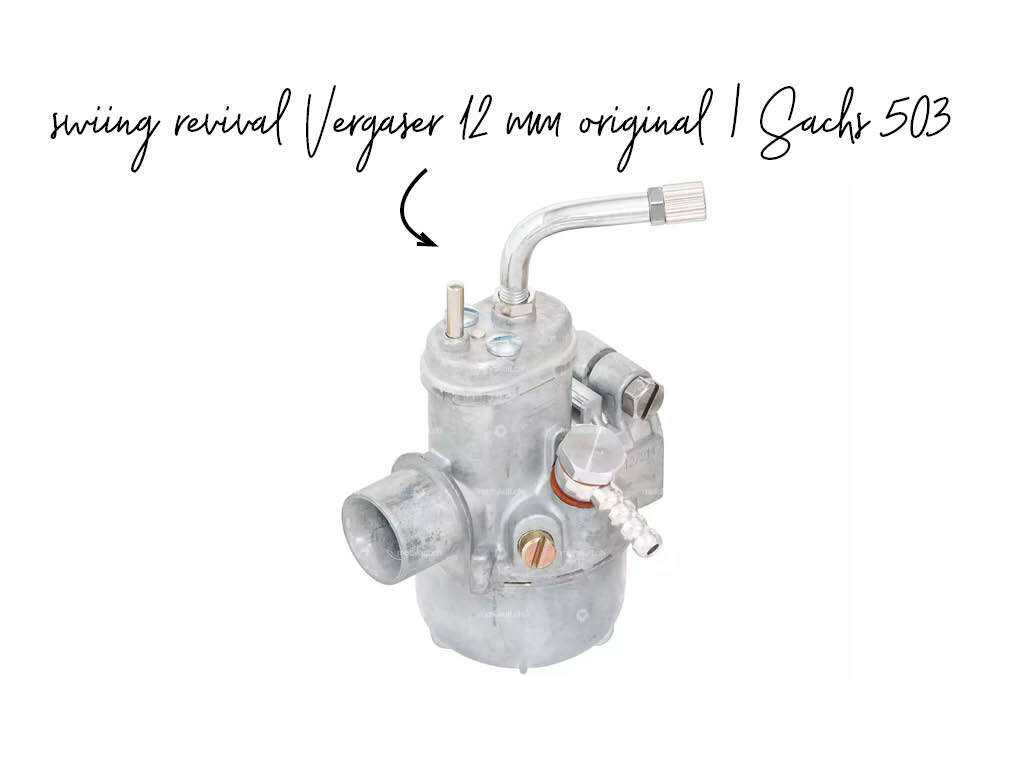 swiing 12 mm Vergaser original Sachs 503 swiing 12 mm Vergaser original Sachs 503