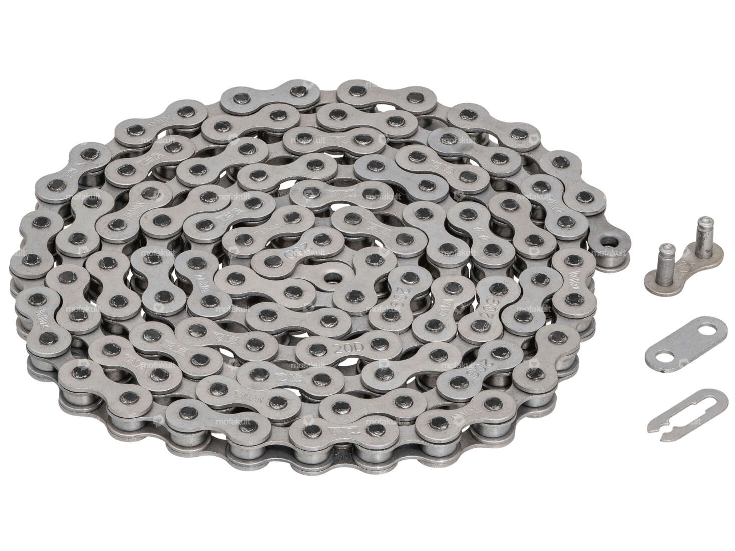 Chaîne à pédales TAYA inoxydable Carousel Image 1