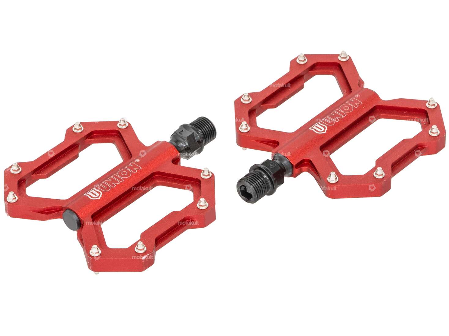 Union pedals aluminum "extravagant" red Carousel Image 1