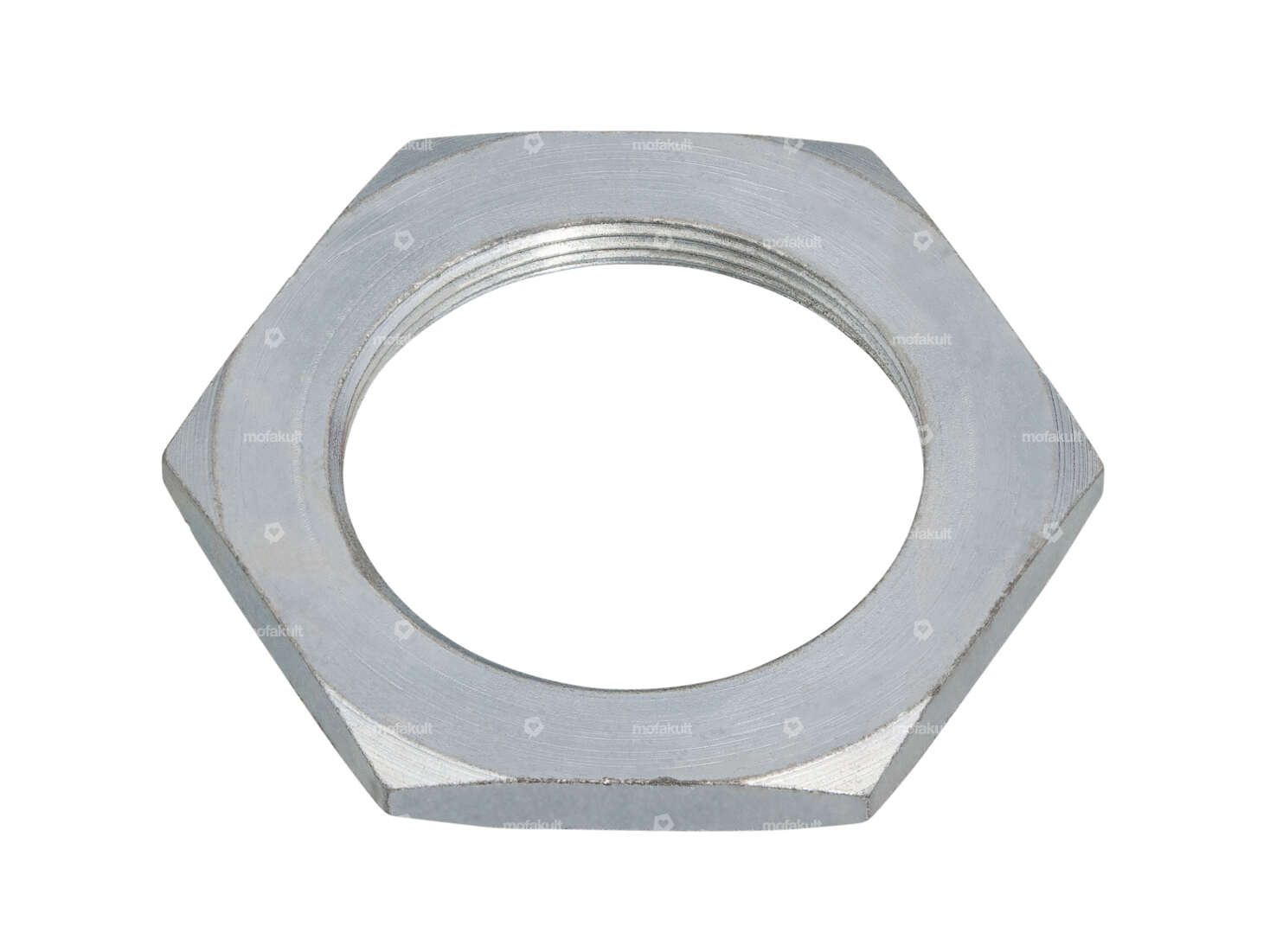 Nut M28x1 fine thread galvanized Carousel Image 1