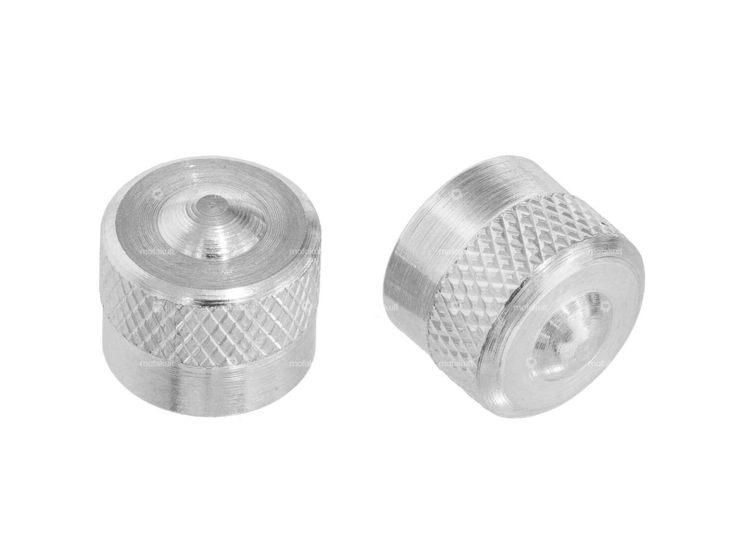 Capuchons de valve courts à bords Carousel Image 1