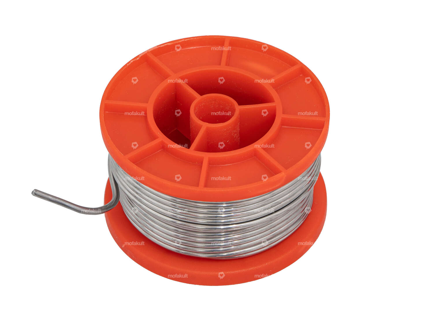 Solder wire Ø 2 mm (with flux) 8 m roll | crimp edge Carousel Image 1
