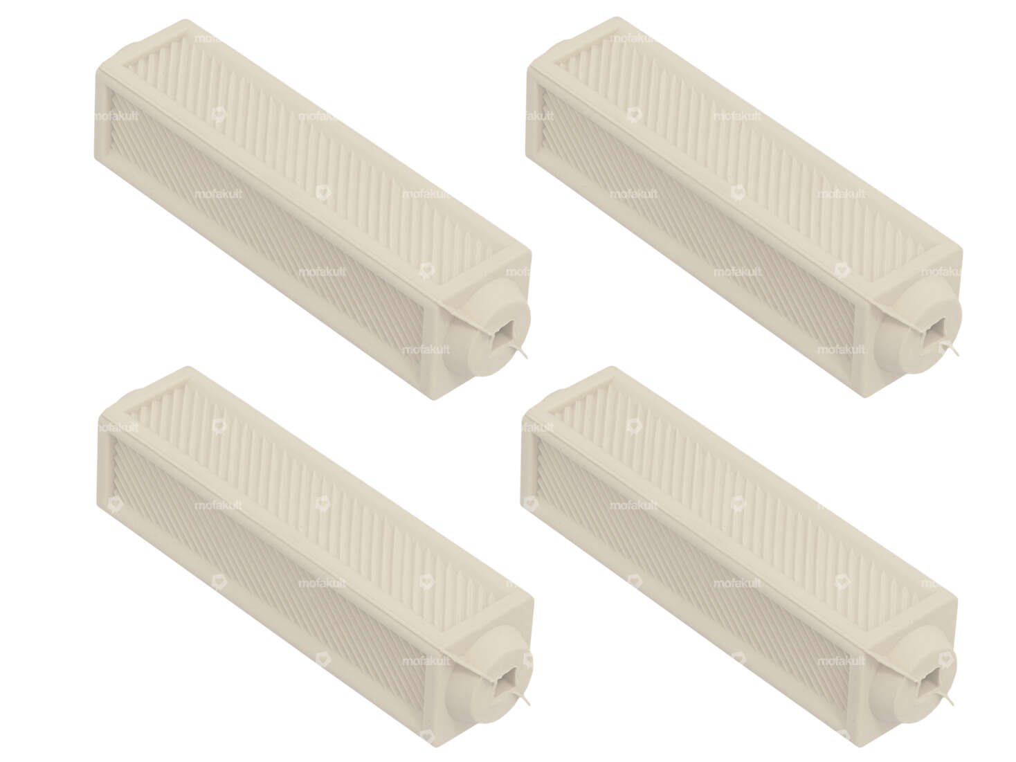 Jeu de pédales "LYOTARD" beige | Solex / Motobécane Carousel Image 1