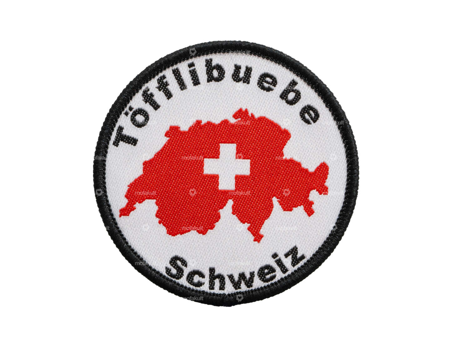 Gang Patch "Töfflibuebe Switzerland" Ø 60 mm Carousel Image 1