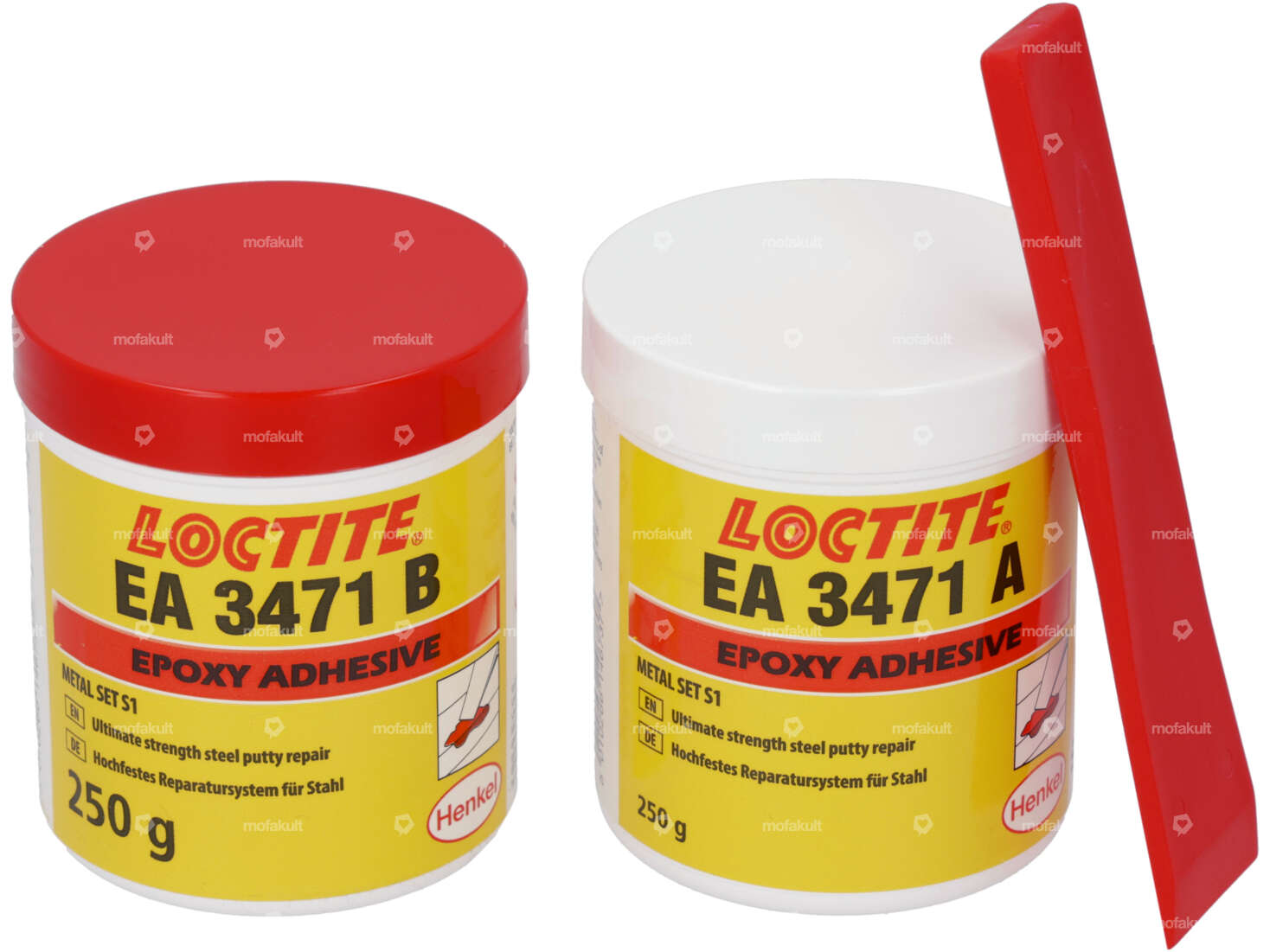Métal liquide Loctite EA 3471 2x 250 g Carousel Image 1