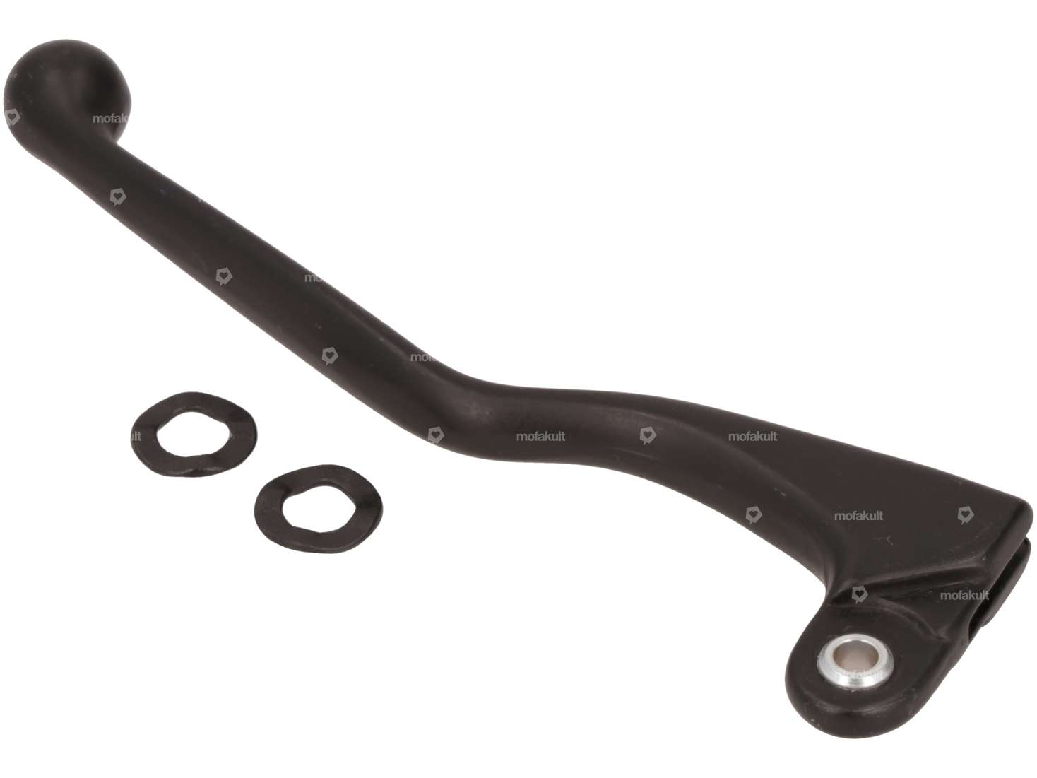 Domino Bremshebel links lang Alu schwarz NOS Carousel Image 2