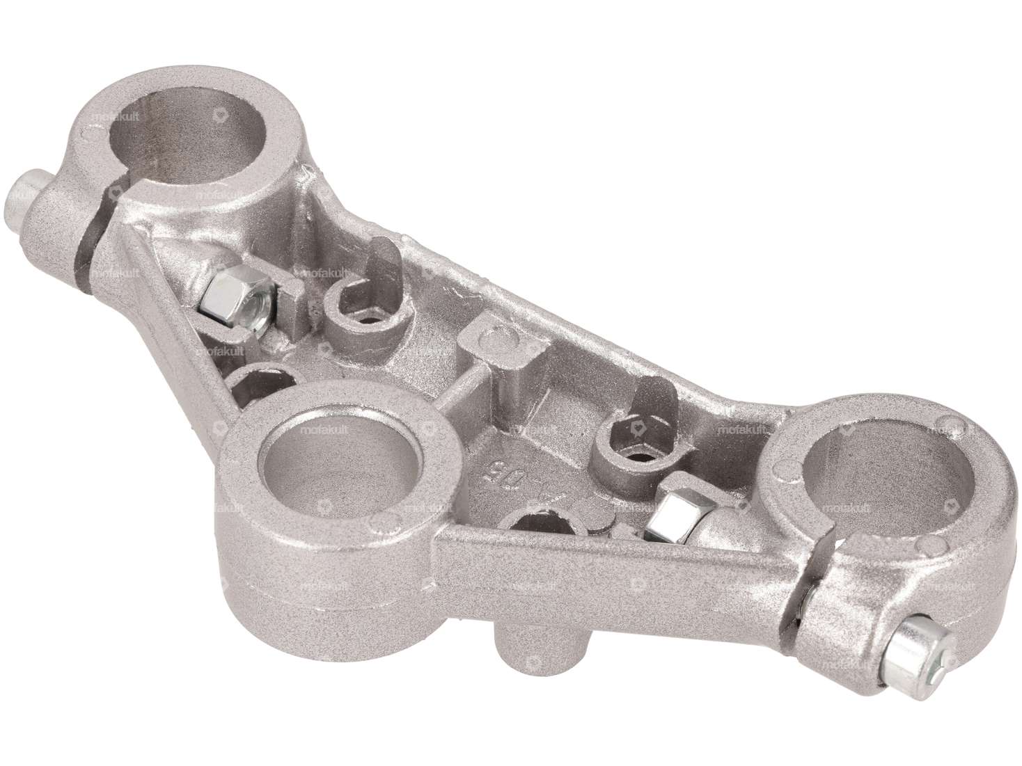 EBR obere Gabelbrücke Alu (Ø 28 mm Holmen) silber Carousel Image 2