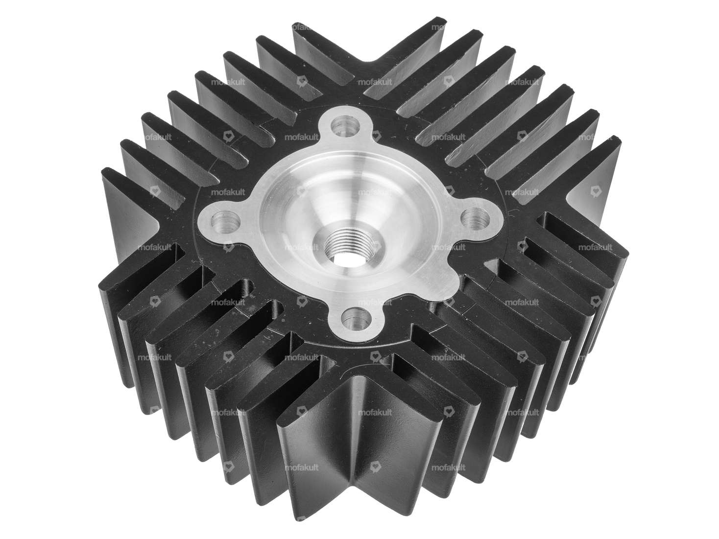 GPO 44 mm Zylinderkopf Puch Tuning (Maxi S, N | X30 NS, NL, N-2AH) schwarz Carousel Image 2