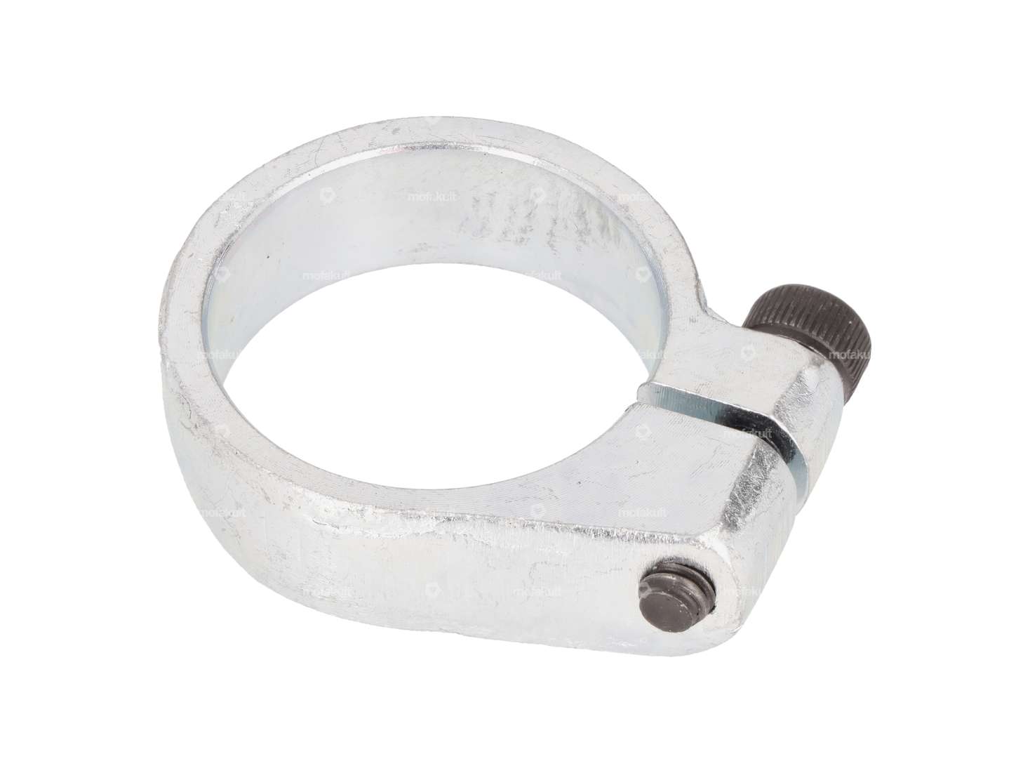 Clamp 34 mm cast iron galvanized Carousel Image 2