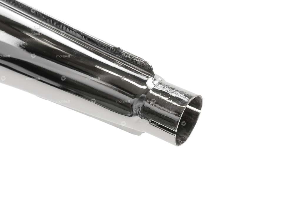 Pot d'échappement Jamarcol 28 mm chrome Carousel Image 3