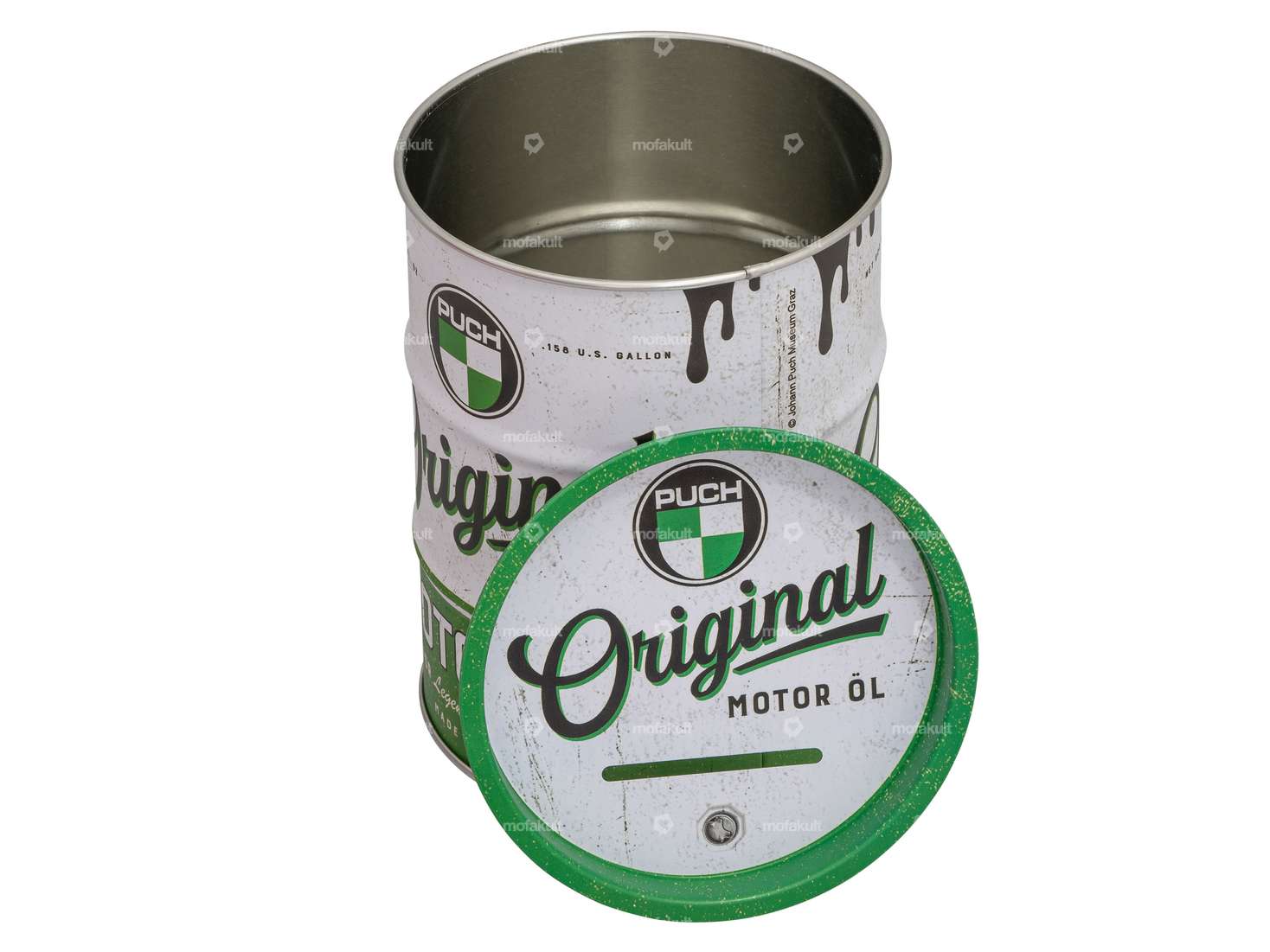 Tirelire "Puch" baril de pétrole Carousel Image 2