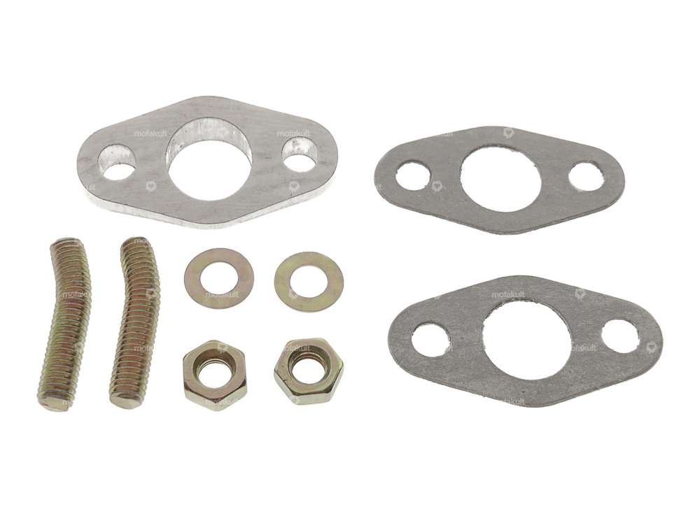 Flansch Ansaugstutzen schräg mit Stehbolzen | Puch MS, VS, MV und DS Carousel Image 1