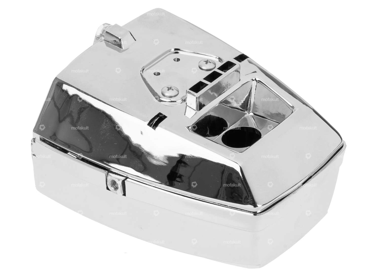 GPO headlamp angular chrome (without switch) Carousel Image 2