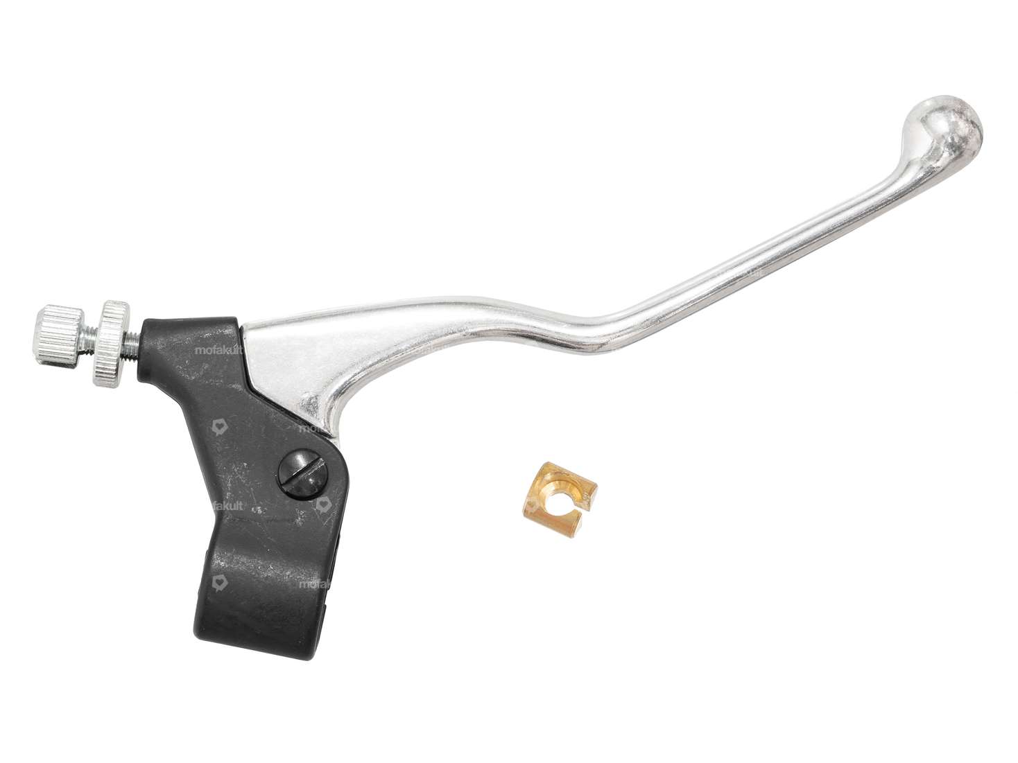 Domino Bremsgriff Alu rechts schwarz Carousel Image 1