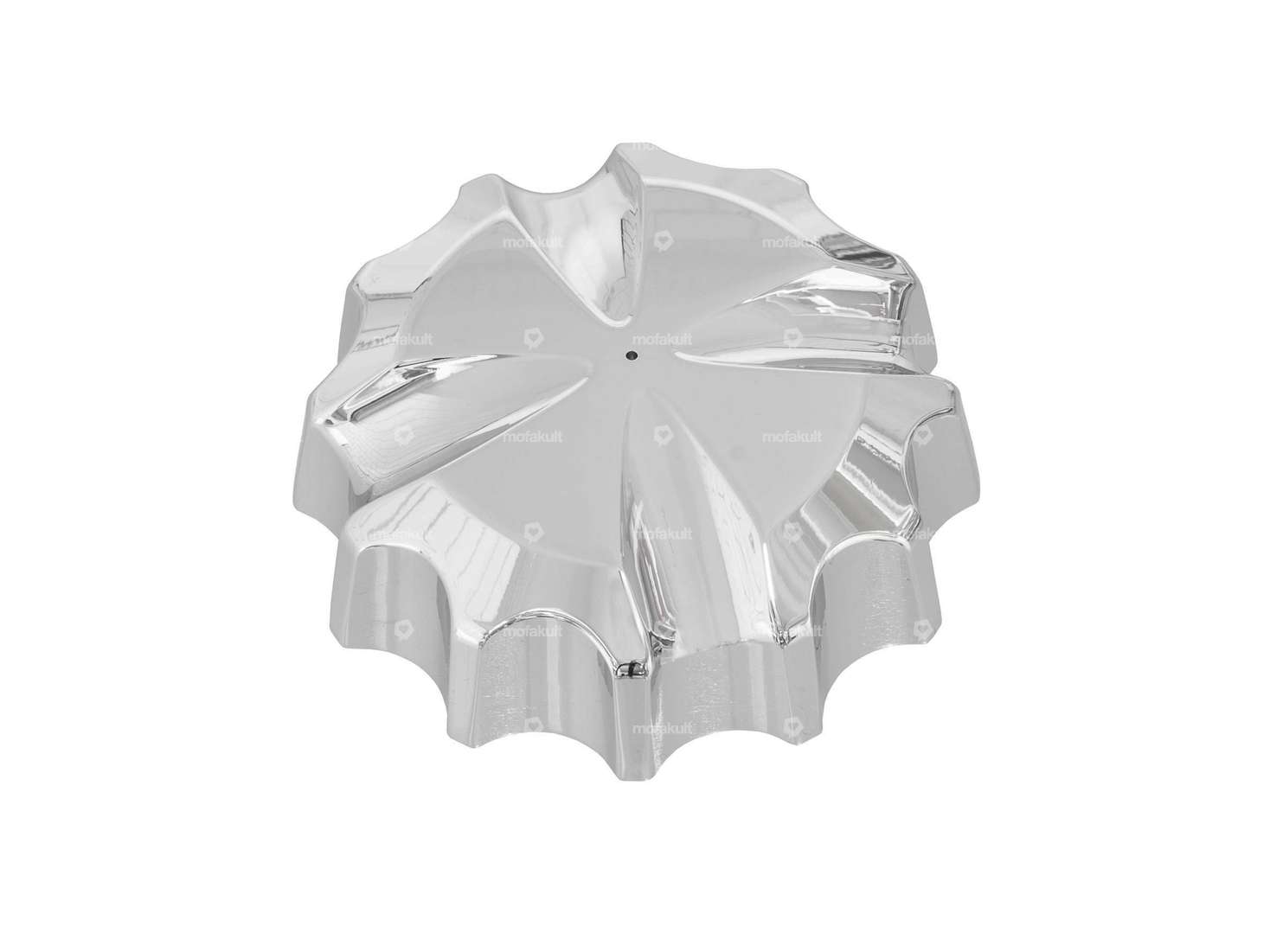 66HEROES Bouchon de réservoir M42x1.5 "Iron Cross" Alu Chrome | Sachs Carousel Image 1