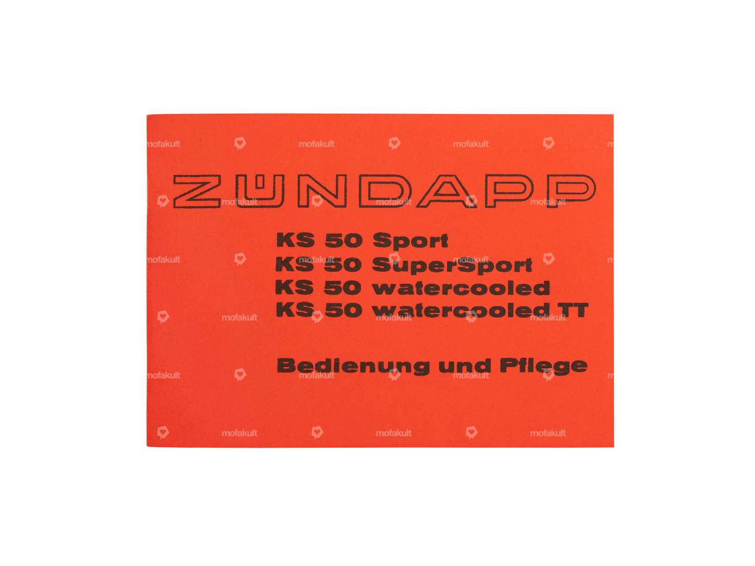 Mode d'emploi | Zündapp KS 50 Carousel Image 1