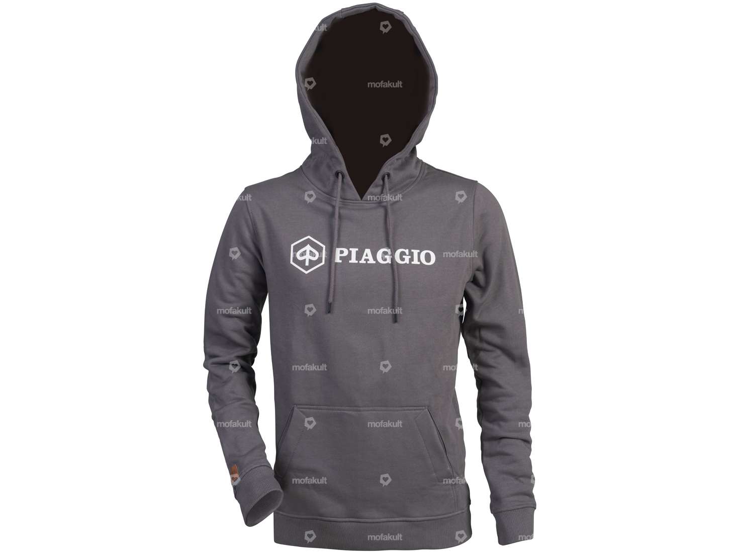 mk-Merch Hoodie "Piaggio" (XS-M) Man Grey Carousel Image 2
