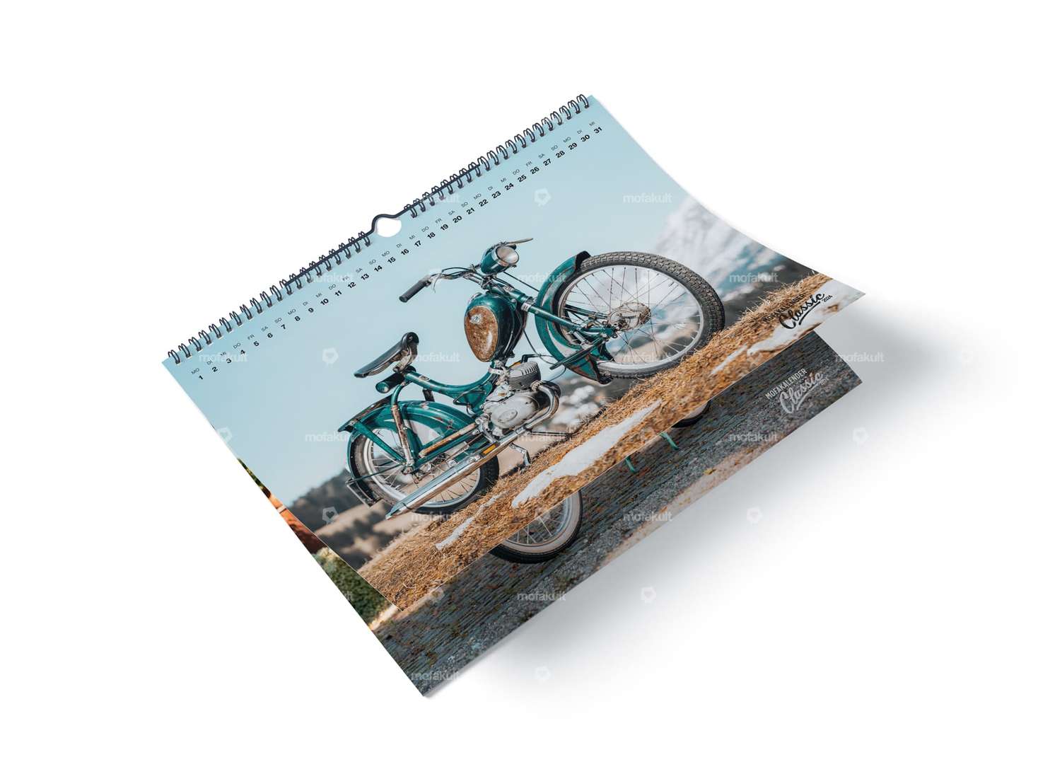 2024 "Classic" moped calendar Carousel Image 2