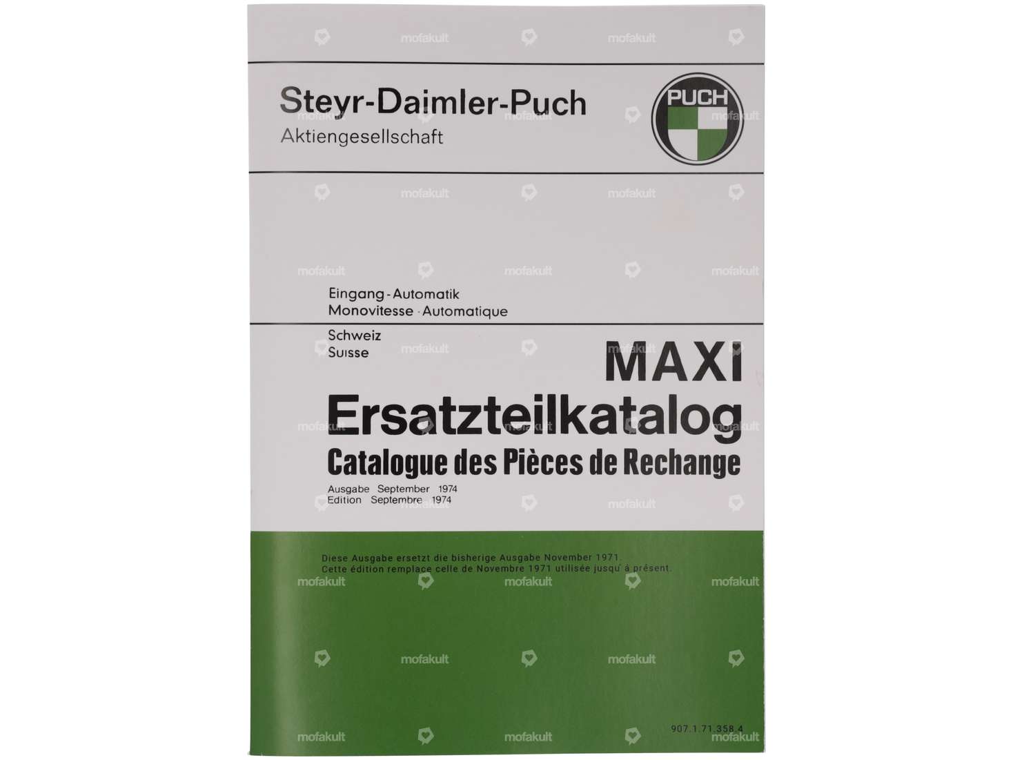 Catalogue de pièces détachées | Puch Maxi (CH) Carousel Image 1