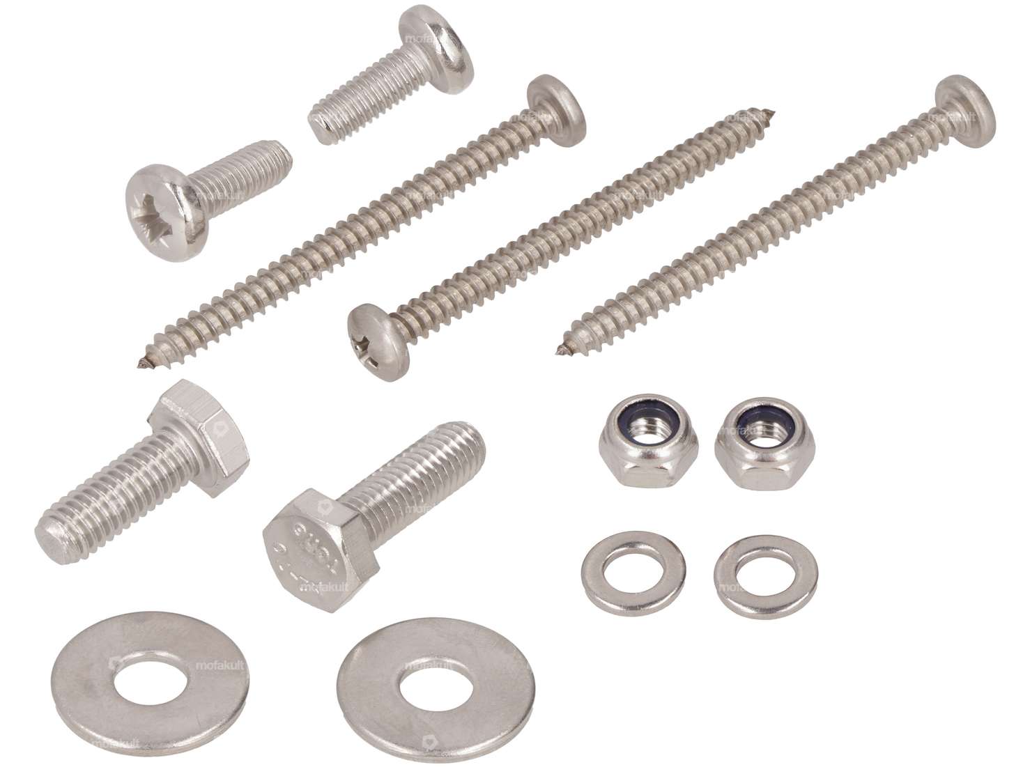 swiing® revival Kit de vis pour protège-chaîne & carénages latéraux Inox | Pony Cross 521 Carousel Image 1