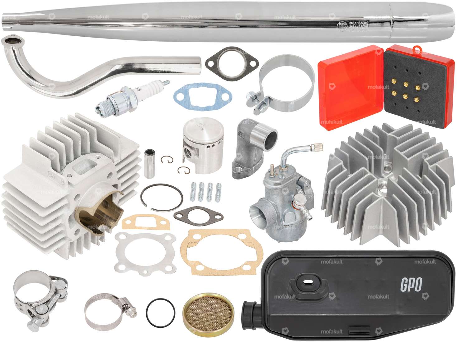 swiing® ingenious Kit tuning 45 mm camouflé | Puch E50 Carousel Image 1