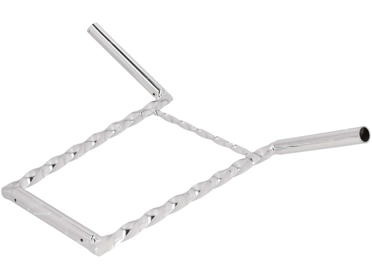 Lenker Gabelplatte 35 cm gedreht mit Strebe Chrom Carousel Image 2