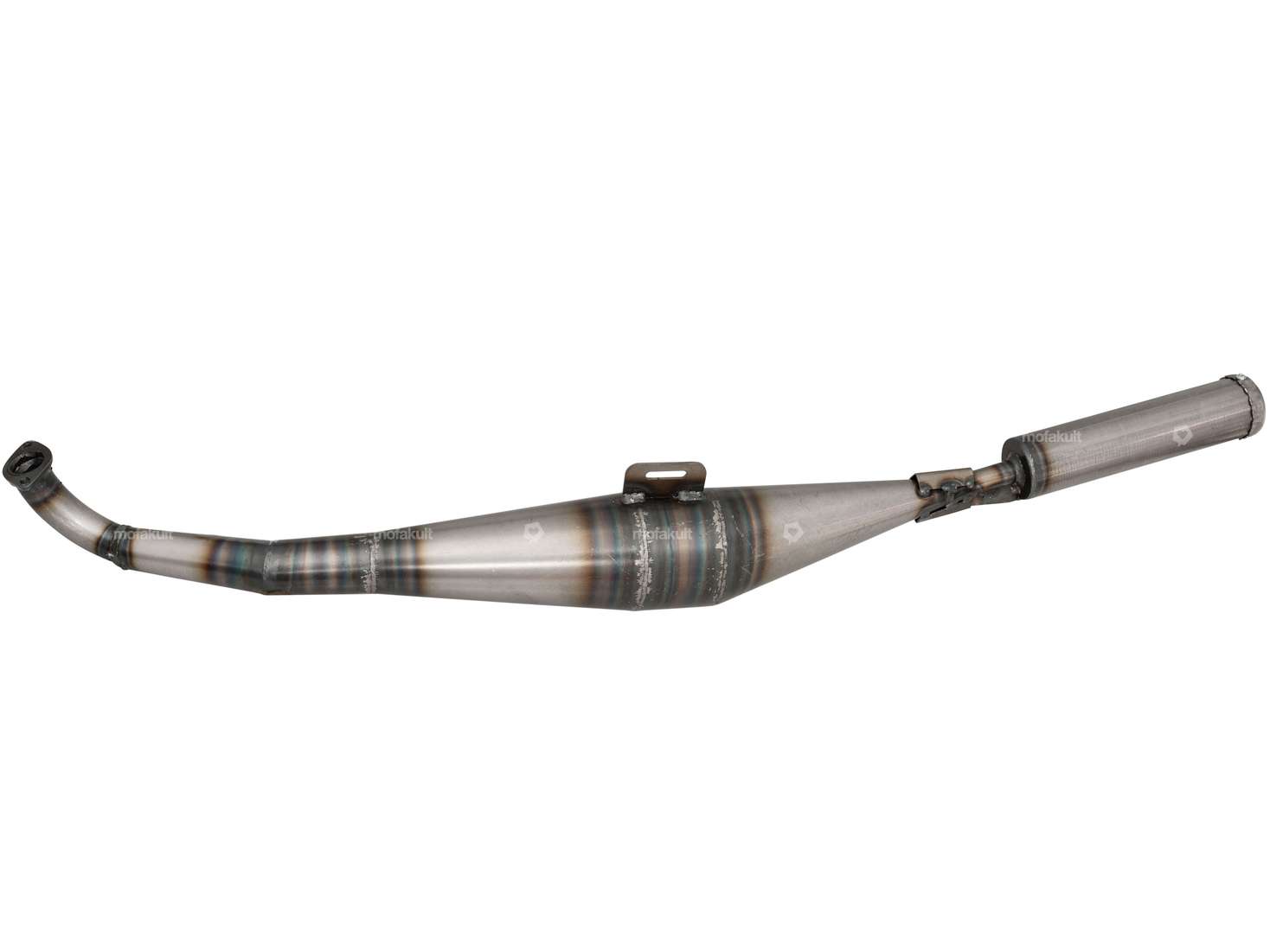 HOMOET Auspuff P8 Spezial (längeres Mittelstück) | Puch Carousel Image 1