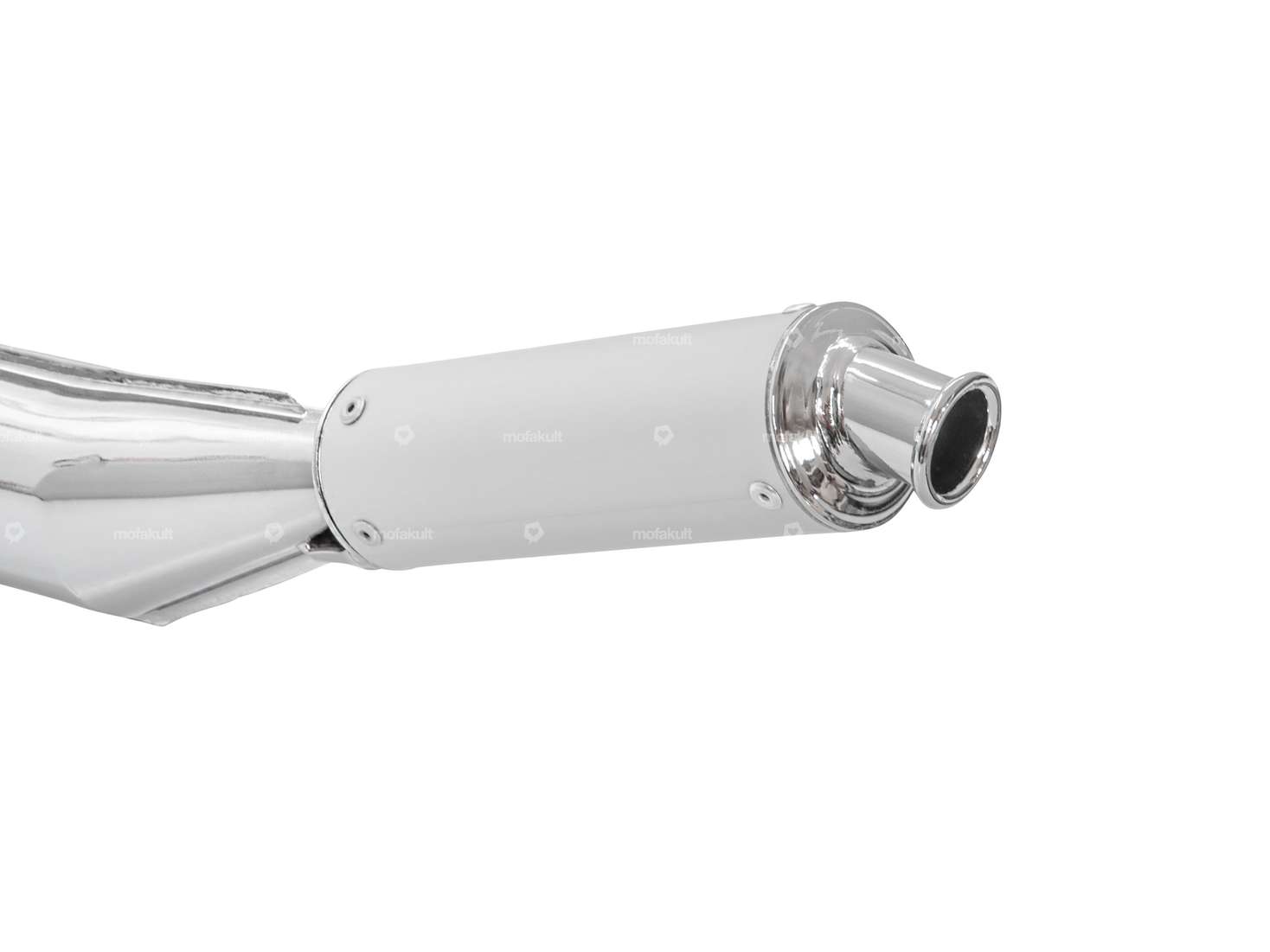 Exhaust Bullet Chrome / Aluminum | Tomos A3 Carousel Image 3