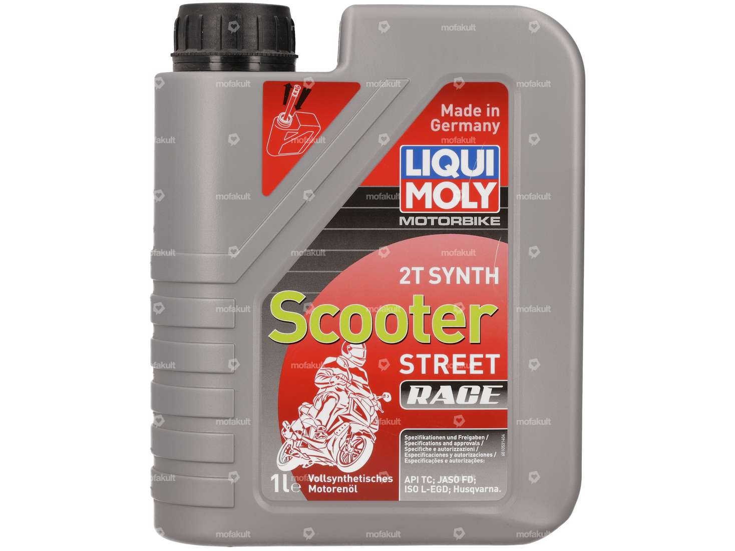 LIQUI MOLY Huile de mélange 2 temps "Scooter" entièrement synthétique 1 l Carousel Image 1