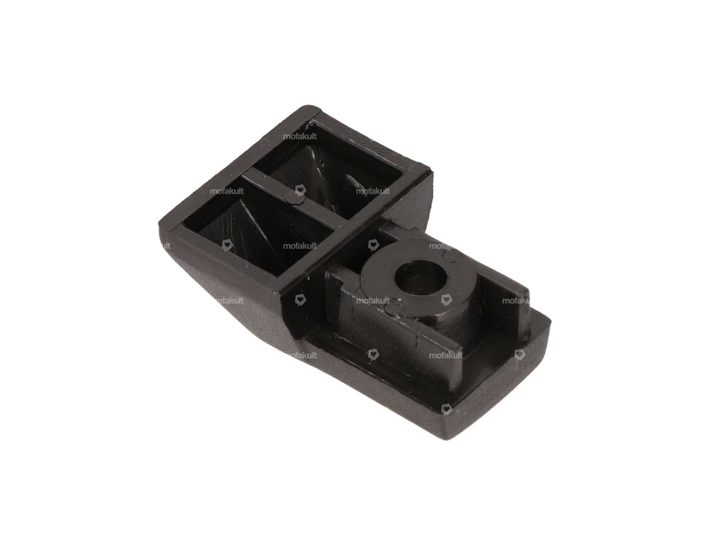 CIF embout de marchepied noir, avec trou | Vespa P80X, P125X, P150X, P150S, P200E Carousel Image 2