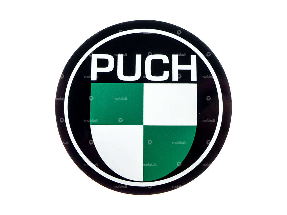 Autocollant blason "PUCH" Ø 100 mm Carousel Image 1
