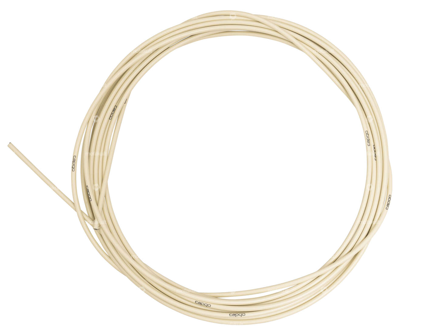 Kabelhülle Ø 5 mm creme (10 Meter Rolle) PTFE-gefettet Carousel Image 1