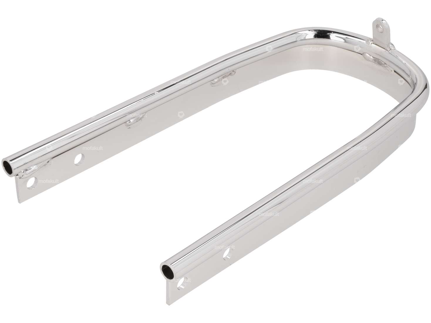 EBR Coude de renfort/de garde-boue pour fourche avant massif chrome Carousel Image 1