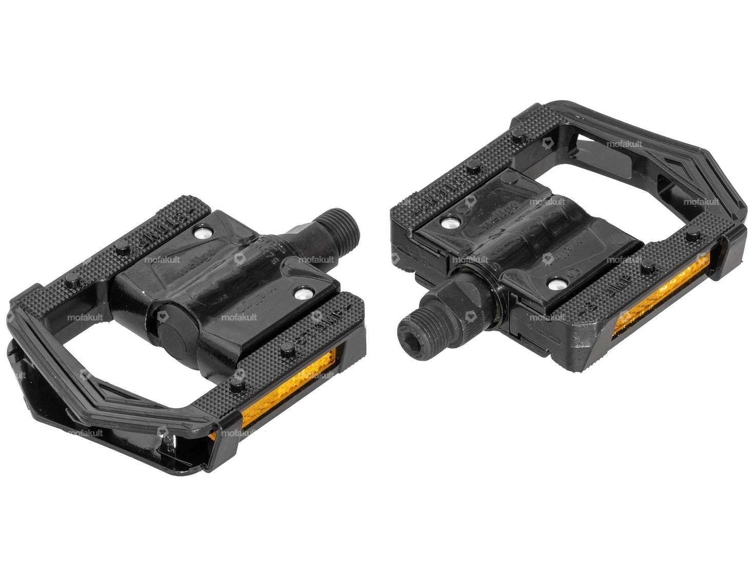 wellgo Pédale pliable alu noir Carousel Image 2